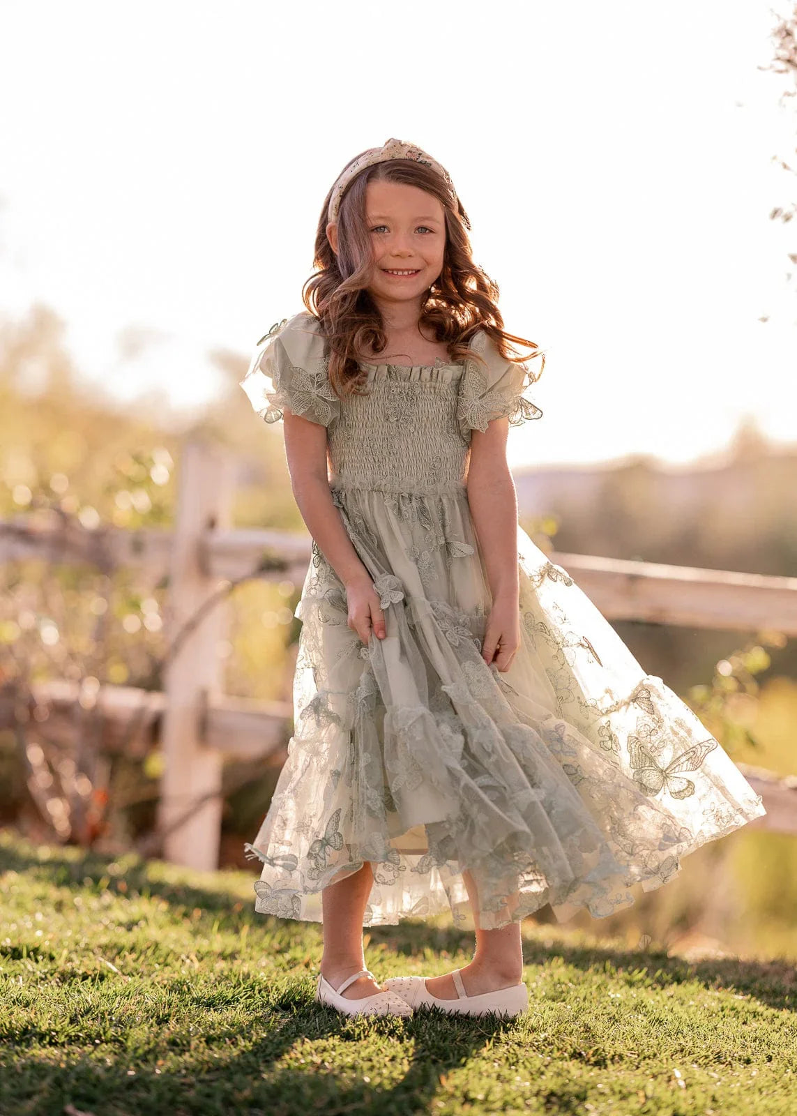 Flutter Girls Dress