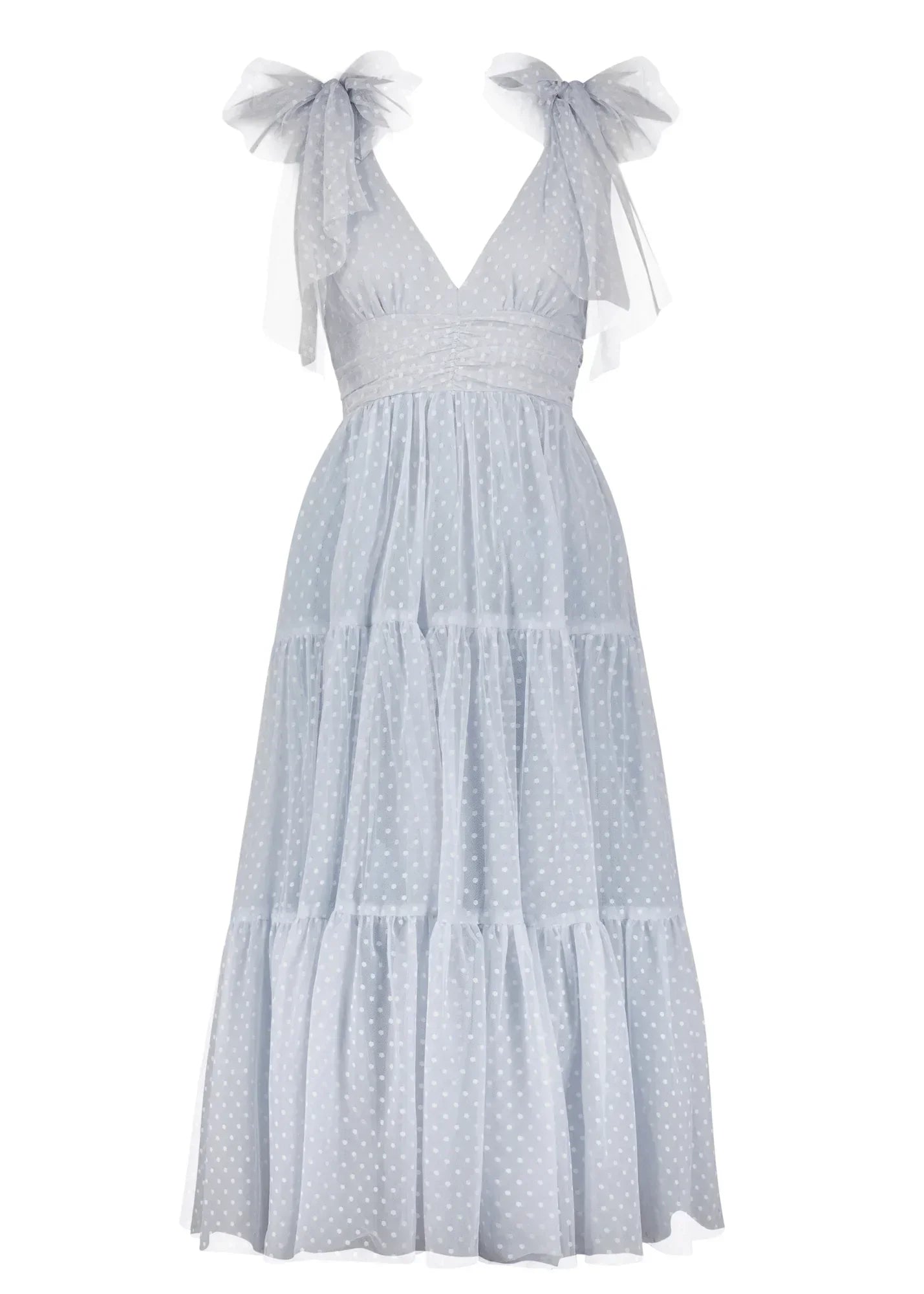 Jeanne Dress Dusty Blue